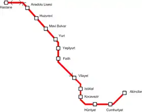 Image illustrative de l’article Métro d'Adana