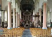 Intérieur de l'église Saint-Adrien