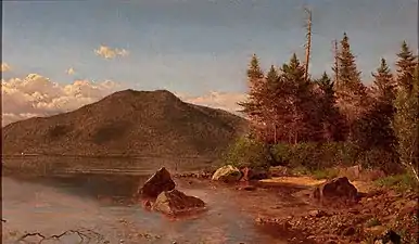 Adirondack Lake, entre 1868 et 1870