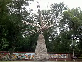 Mémorial de la bousculade de Gowari à Zero Mile, à Nagpur.