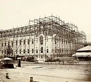 Construction de l'Hôtel de préfecture des Bouches-du-Rhône 1864