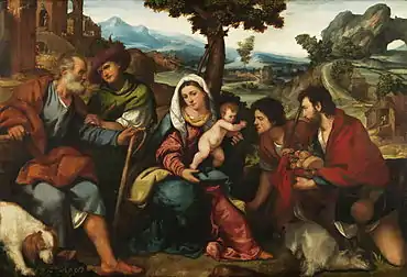 Adoration des bergers, v. 1523Musée du Prado