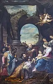 L'adoration des mages par Michelangelo Grigoletti