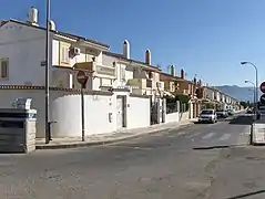 Maisons dans le quartier de Los Almendros.