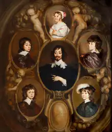 Famille de Constantin Huygens.
