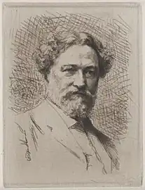 Portrait de Monsieur Terme, 1877 (Eau-forte ; Inv. Delchevalerie no 87 ; 17,9 × 14,3 cm), Minneapolis, Minneapolis Institute of Art