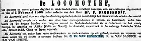 Image illustrative de l’article De Locomotief