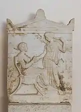 Stèle funéraire, Ve siècle av. JC.