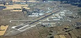 Vue de l’aéroport en 2010