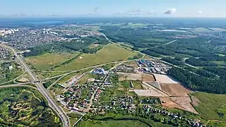 L'autoroute devrait passer par le périphérique de Iékaterinbourg (EKAD) (ci-dessus) pour aller à Tioumen.