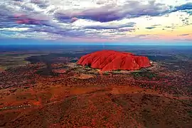 Uluru/Ayers Rock, en Australie.