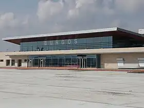 Aéroport de Burgos.