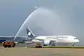 Water cannon salute