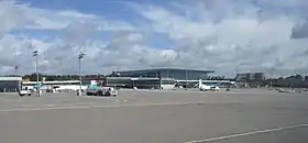 L'aéroport de Luxembourg-Findel.