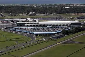 Vue aérienne de l'aéroport en 2012