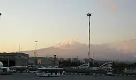 L'aérogare de l'aéroport.