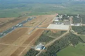 L'aéroport en 2009.