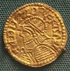 Mancu d'or d'Aethelred II, Angleterre, 1003-1006 AD
