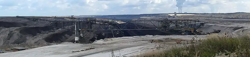 Pont transporteur F60 n°32 à Welzow-Süd, sans son chargeur