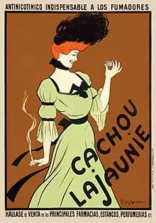 Affiche de Leonetto Cappiello, vers 1900 (légendée en espagnol).