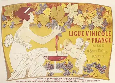 La Ligue viticole de France.