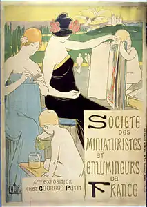Société des miniaturistes et enlumineurs de France (1896).