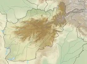 Voir sur la carte topographique d'Afghanistan