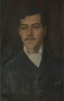 Description de l'image Afonso Lopes Vieira, retrato (Biblioteca Municipal).png.