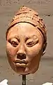 Tête masculine, probablement un roi ; Ifè. Terre cuite. Nigeria, XIIe – XIVe siècle. H 26,7 cm. Musée d'art Kimbell