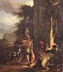 Après la chasse, 1665Alte Pinakothek