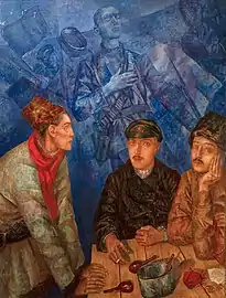 Après la bataille (Petrov-Vodkin, 1923)