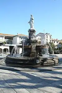 La Belle Agathoise (1858), fontaine, Agde.