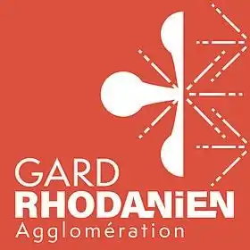 Blason de Communauté d'agglomération du Gard rhodanien