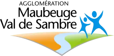 Ancien logo de l'Agglomération Maubeuge Val de Sambre de 2001 à septembre 2011