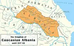 Albanie du Caucase, 387
