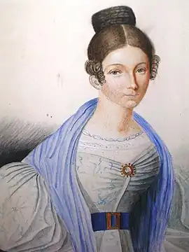 Agnès Uranie Rosalie Caroline (de) Poligny (1794-1872), épouse de Jean-Joseph François Quentin