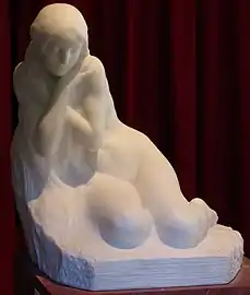J'ai froid (Jag fryser), sculpture 1921