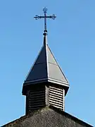 Le clocher de la chapelle Notre-Dame.