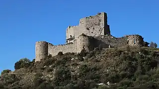 Château d'Aguilar.