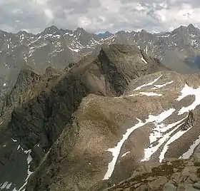 Vue depuis le nord-ouest.