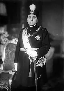 Ahmad Shah Qajar (1898-1930).