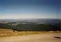 Vue sur la partie lozérienne des Cévennes.