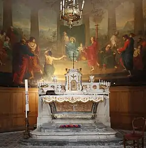 Pentecôte, chapelle des Pénitents blancs d'Aigues-Mortes.