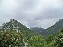 Rocher de l'Aiguille et Dentelles Sarrasines à Lafare