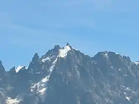 Vue de l'aiguille du Plan