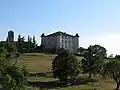 Château d'Aiguinescommuns, jardin, tour