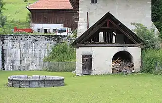 Ancienne cour des obédiences (juillet 2017).