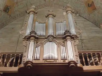 L'orgue de tribune.