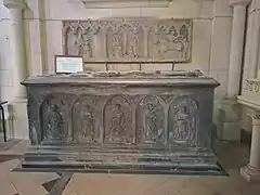 Le tombeau de Jean de Luxembourg.