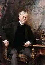 Portrait de Gustave Eiffel (1905), Versailles, musée de l'Histoire de France.